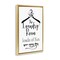 Stupell Industries Laundry Room with Hanger Framed Floater Canvas Wall Art Design by Martina Pavlova